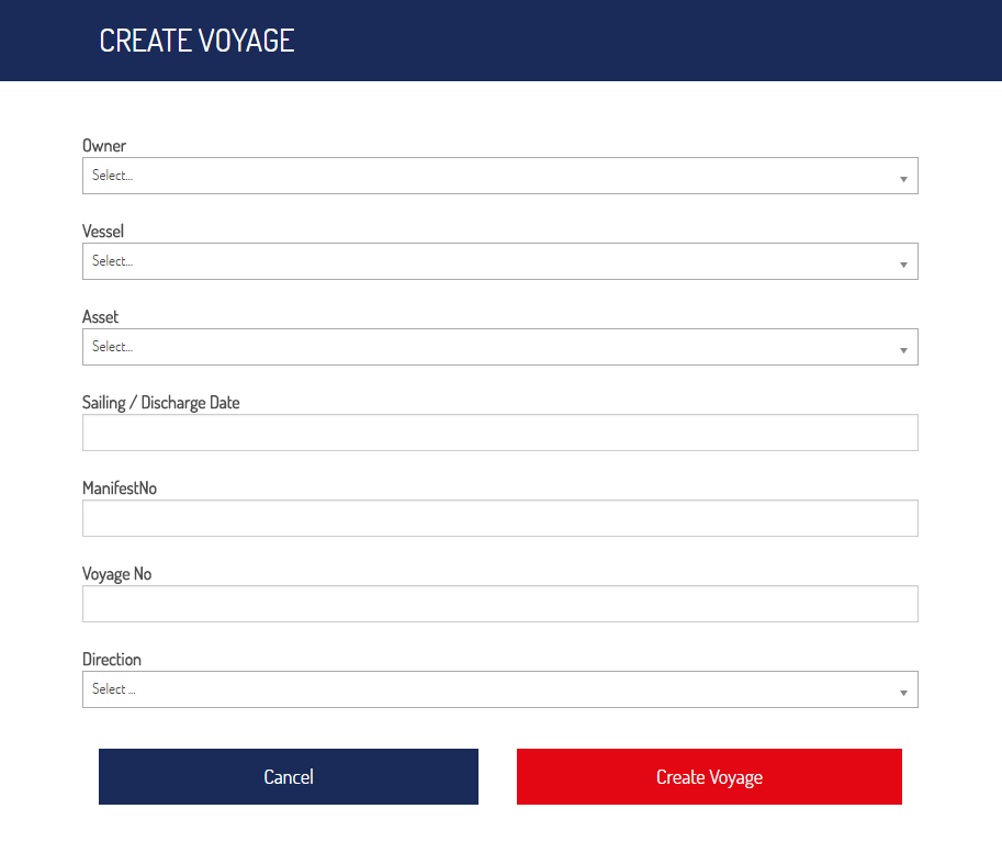 CreateVoyage